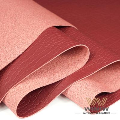 China Leading Exquisite Polyurethane Faux Leather for Automobile Seats Supplier