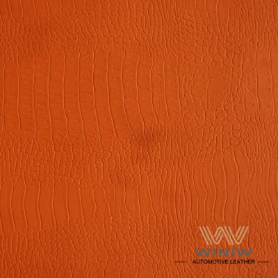Clear-Texture Polyurethane Leather Fabric for Auto Interior