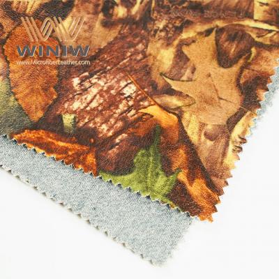 Microfiber Synthetic PU Leather Fabric For Sofa