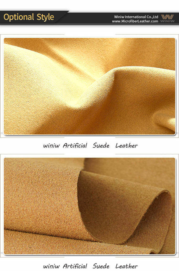 Synthetic Suede Shoe Lining Leather