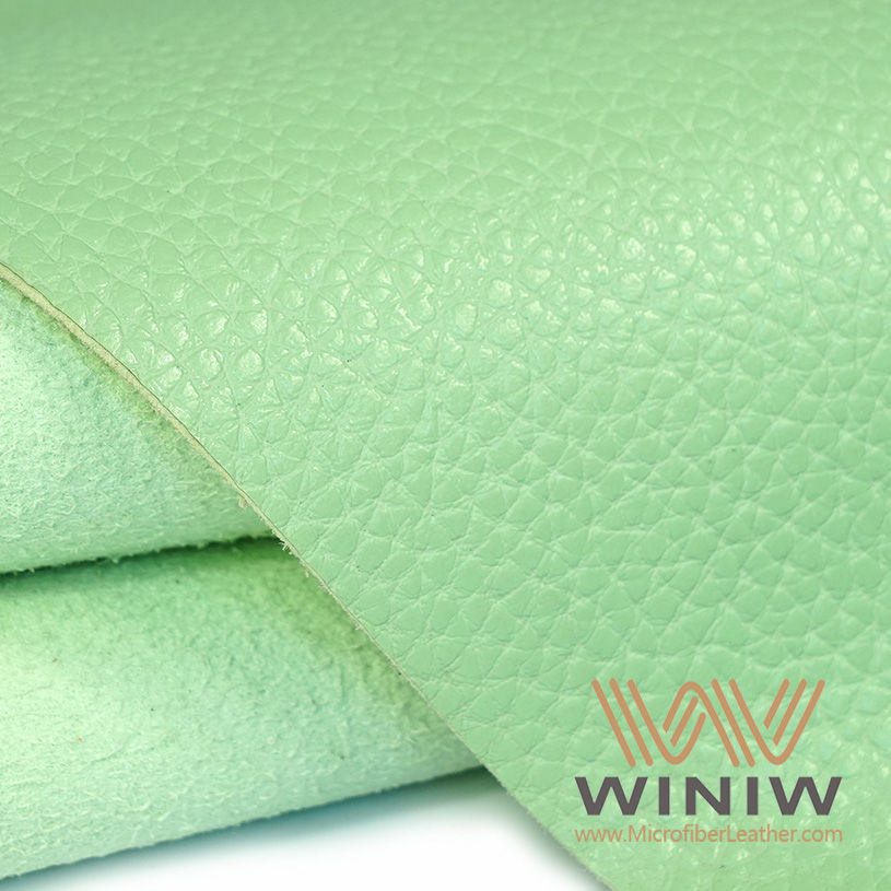 PU Polyurethane Coated Leather Fabric Material