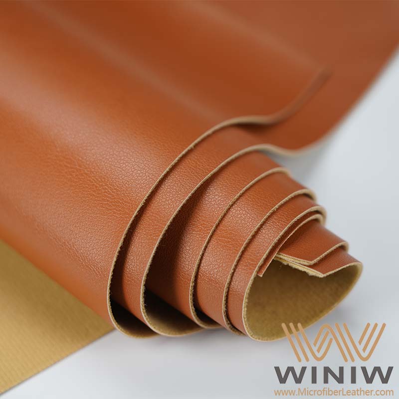 Wear Resistant PU Artificial Leather Fabric For Bags