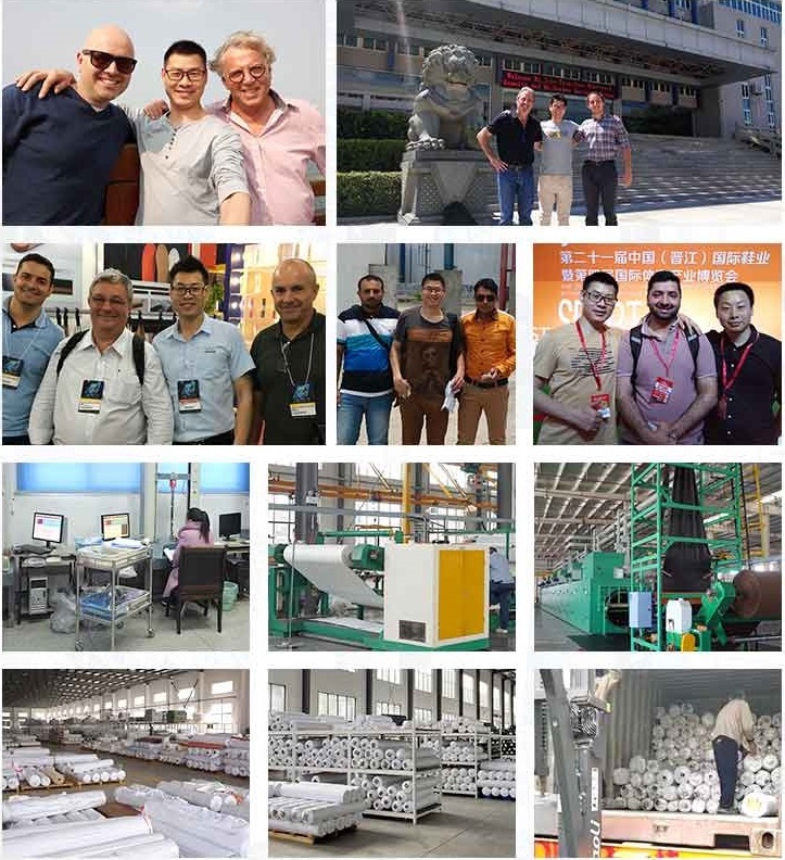 China pvc synthetic leather factory