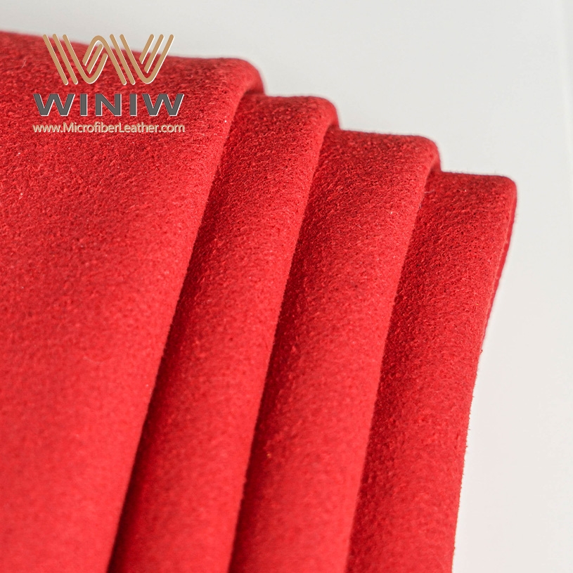 synthetic suede leather fabric