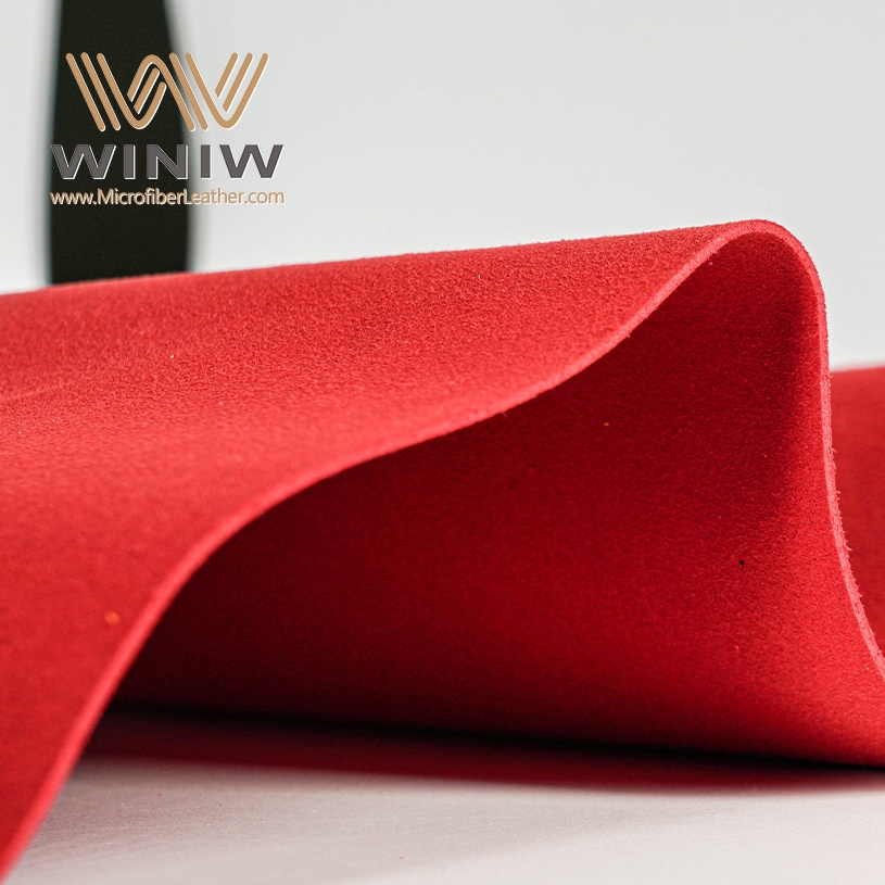 synthetic suede leather fabric