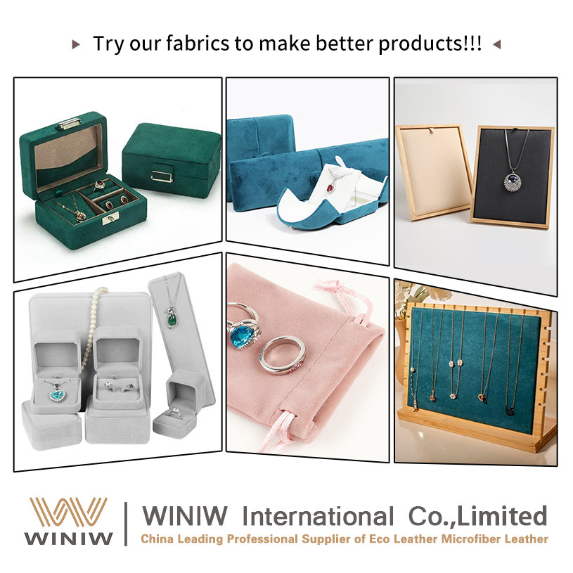 imitation suede leather for jewelry box
