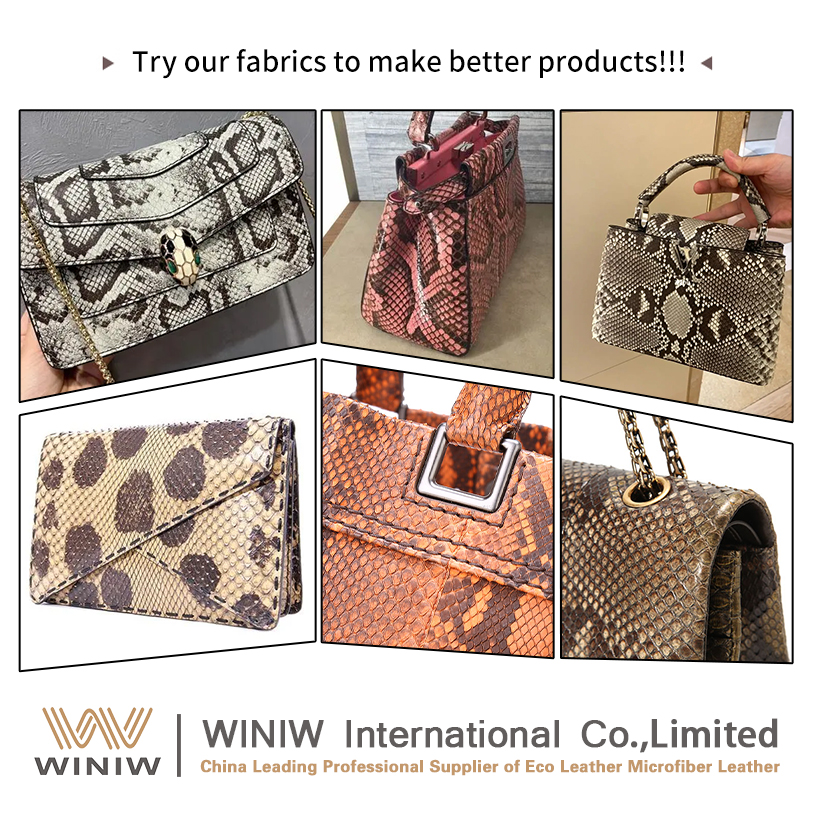 micro fiber vegan leather for handbags