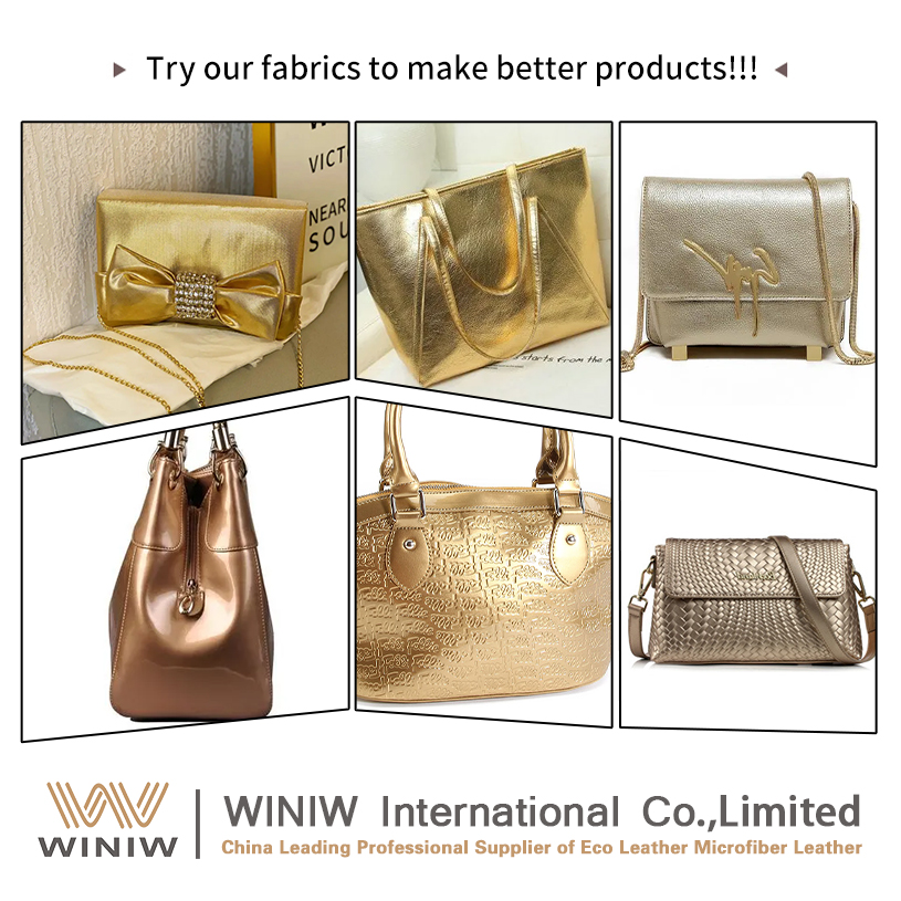 PU leather fabric for handbags