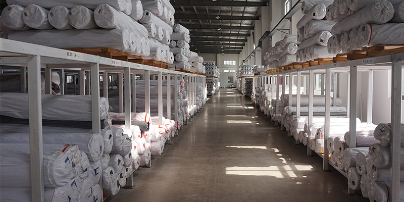 PU leather fabric factory