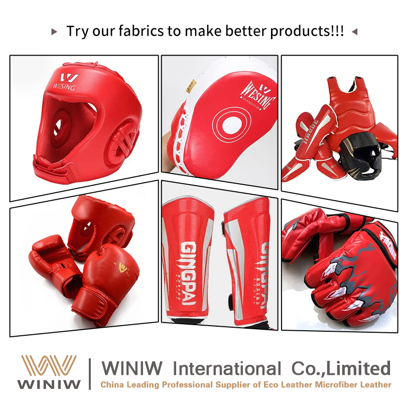 PU faux material for boxing
