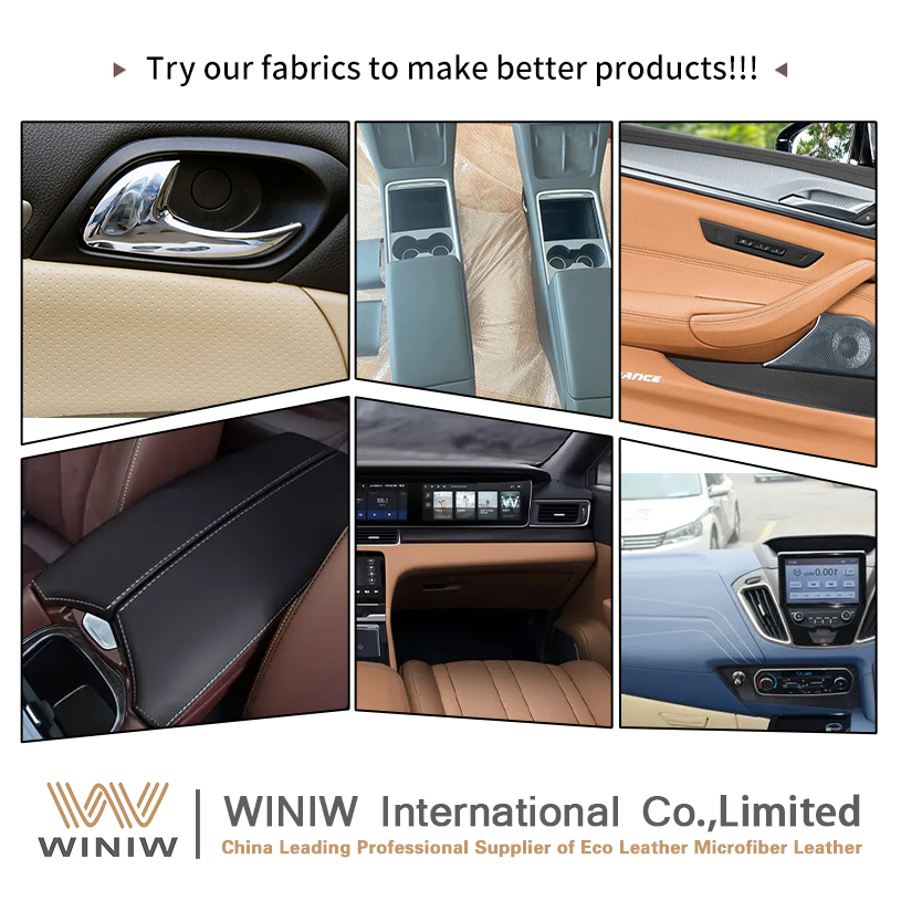 artificial auto armrests leather