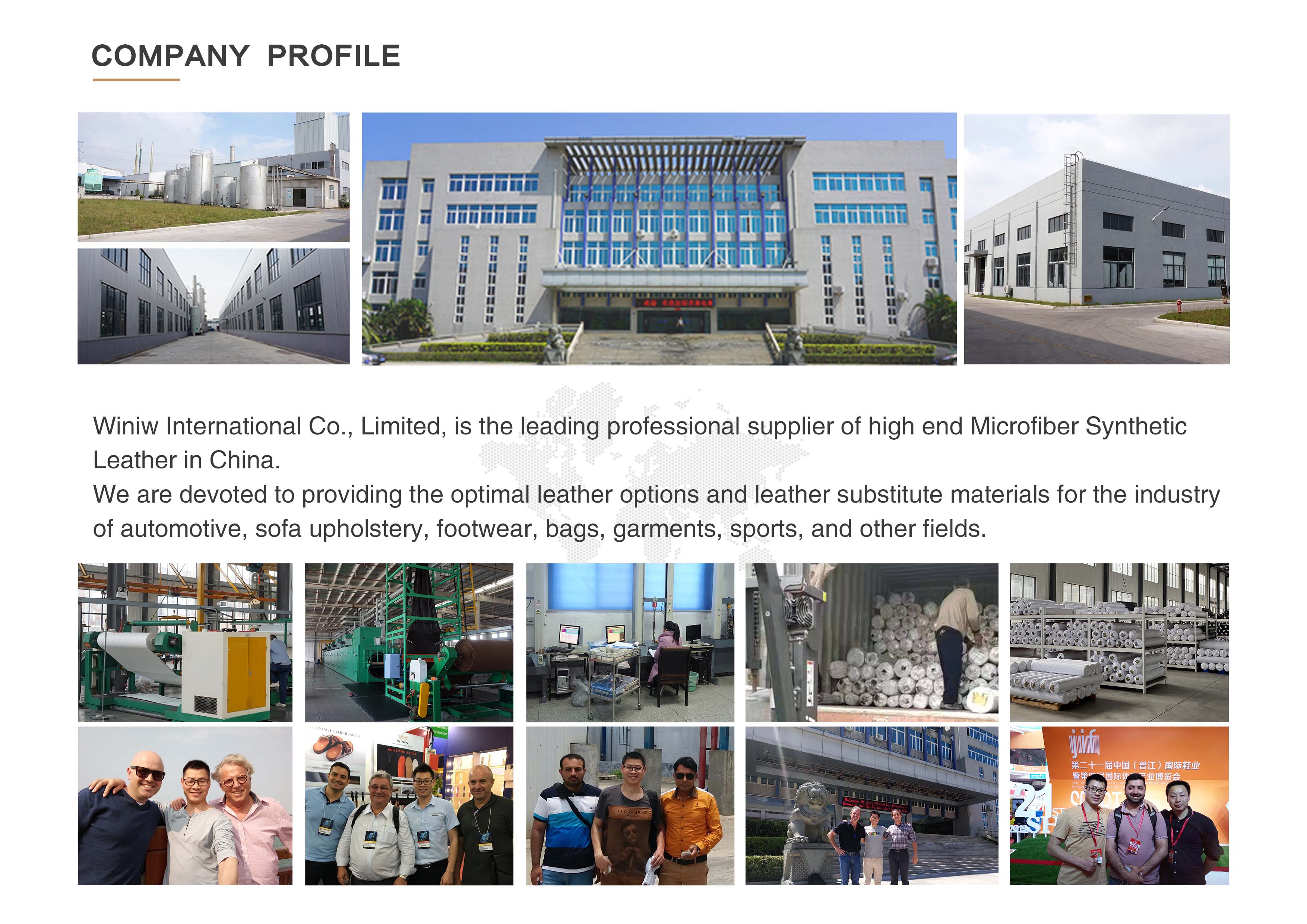 microfiber leather factory