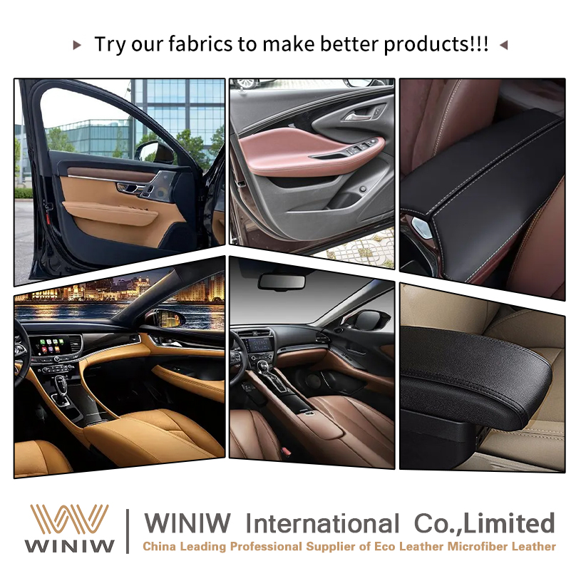 microfiber auto armrests leather