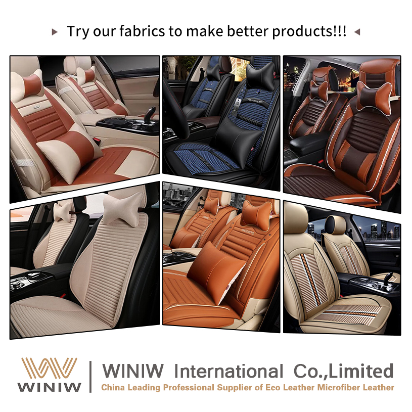 microfiber automotive seats leather fabric