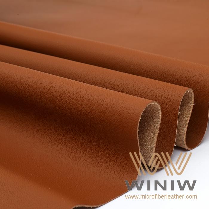 China Leading Smooth Microfiber PU Synthetic Automotive Nappa Leather Supplier