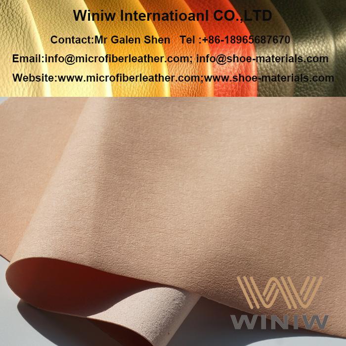Sweat Absorption Microfiber Shoe Lining Fabric Materials