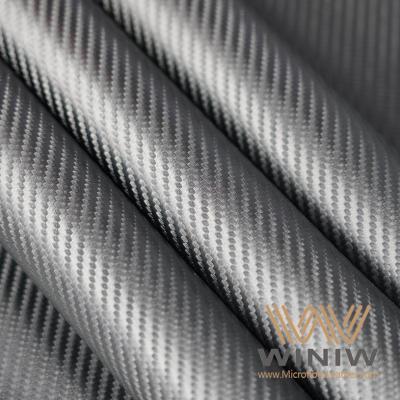High Quality Carbon Fiber PU Faux Leather Fabric
