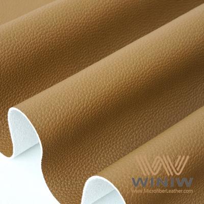 Litchi Texture Microfiber PU Synthetic Leather
