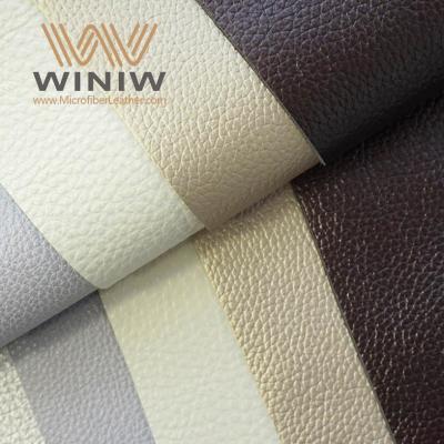 1.2mm Thickness Microfiber PU Artificial Leather For Sofa