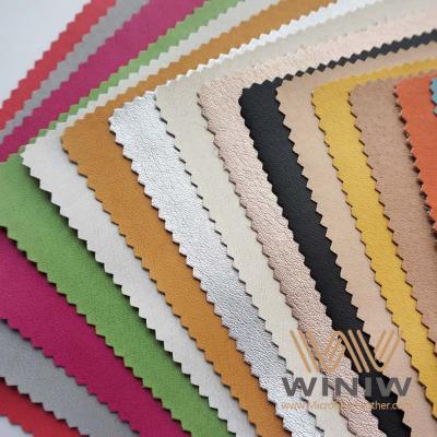 Colorful Absorbent Synthetic Shoe Lining Leather Material