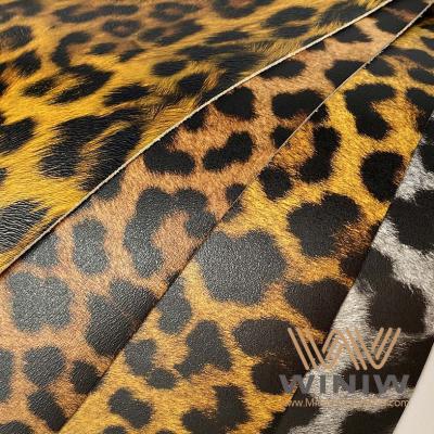 Leopard Print Imitation Artificial Leather For Handbags