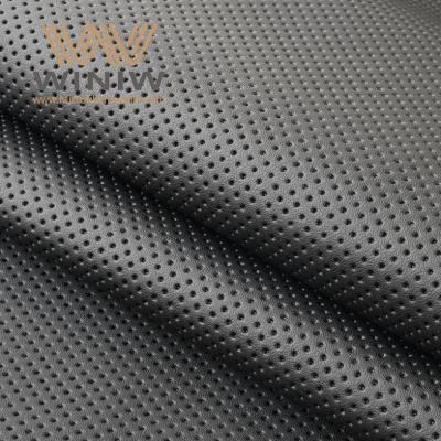 Microfiber Leather Half Round Perforate Car Leather