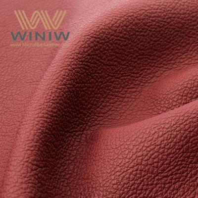 China Leading Burgundy Wine Red synthetic leather for Auto Supplier