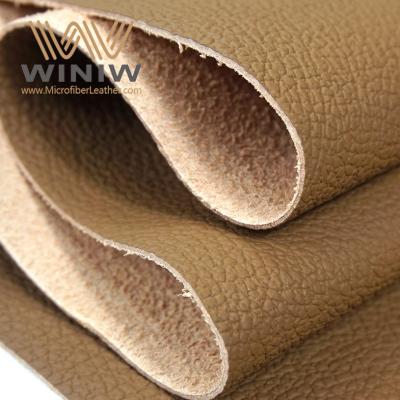 China Leading Breathable Light Brown Nappa Leather Car seats Material Supplier