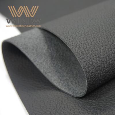China Leading Gray Clemence Leather Upholstery Fabrics Supplier