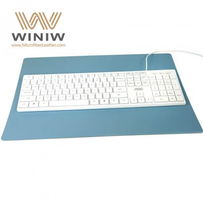 China Leading Real Leather Feel Microfiber Leather for Mouse Pad Supplier