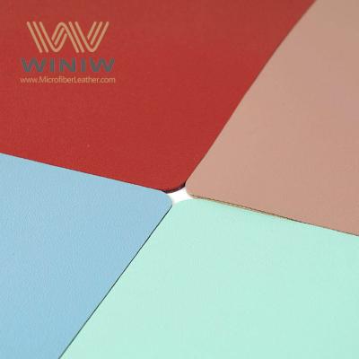 Morandi Color Microfiber Carbon Faux Leather for Desk Mat