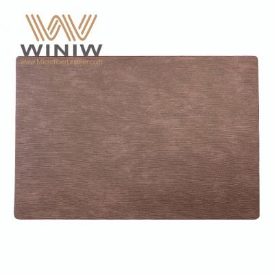 China Leading Brown Non-Woven Fabric Leather Factory for Desk Supplier