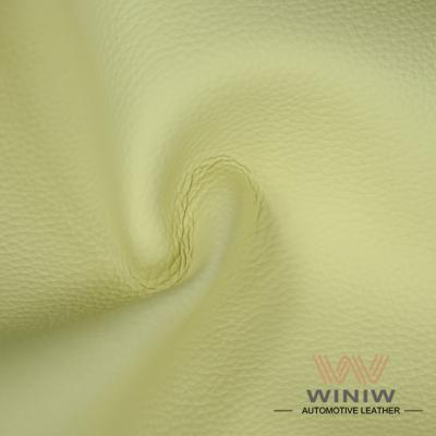 Microfiber Backing Car Leather Seat Upholstery