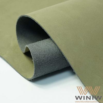 Highly Elastic PU Nubuck Leather for Shoe Making