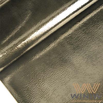 Golden Mirror PVC Patent Leather