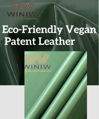 China Leading Eco-Friendly Vegan Patent Leather Supplier
