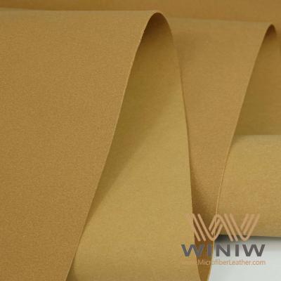High quality strong abrasion resistance PU faux microfiber shoe lining leather