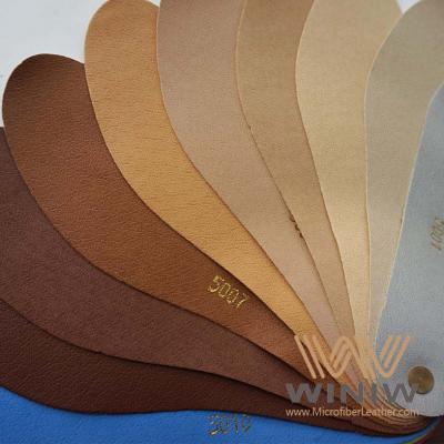 Soft-touch finish good quality faux leather fabric for shoe lining