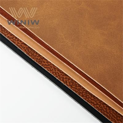 Fashion Imitation Fabric PVC Vegan Leather For Jeans Labels