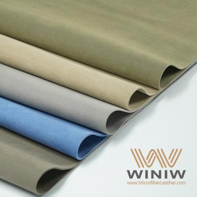 2.4mm Lightweight Ultrasuede Micro Synthetic Suede Leather Fabric