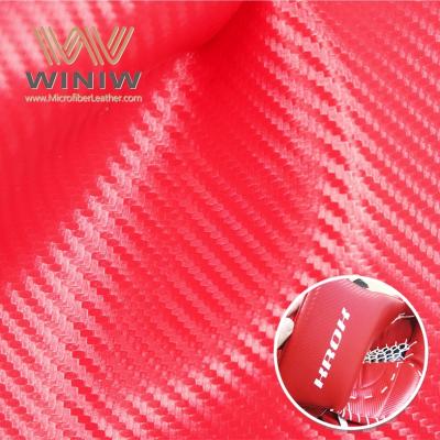 Artificial Carbon Fiber Leather Microfiber Material For Hockey Gloves