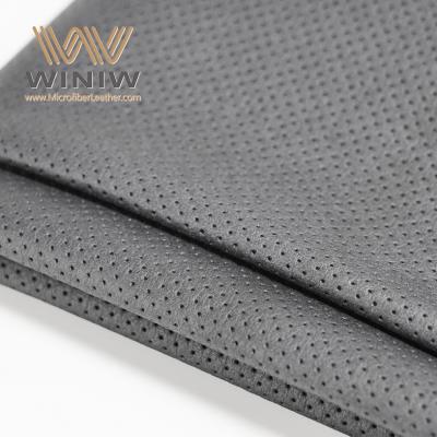China Leading Microfiber PU Leatherettes Fabric Faux Leather Insole Material Supplier