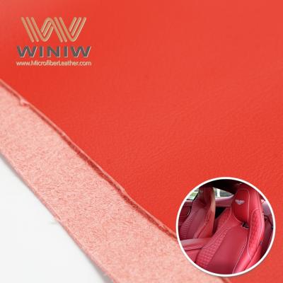1.2mm Microfiber Synthetic Fabric Vegan Automotive Leather