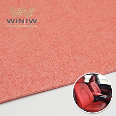 Soft Micro Fiber Imitation Vegan Leather Car Interior Material