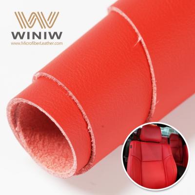 0.8mm Micro Fiber Artificial Vegan Fabric Car Seat Leather