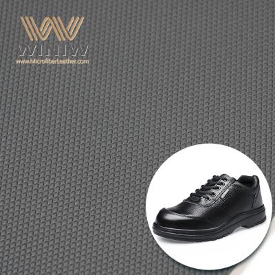 1.8mm TPU Microfiber Synthetic Leather Safety Shoes Fabric