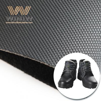 2mm Micro Fiber PU Fabric Labor Shoes Upper Leather Material
