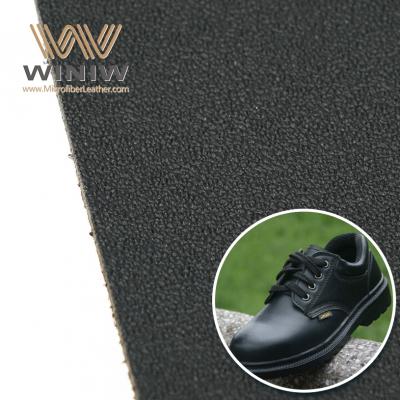 1.8mm Folding Resistant Microfiber Safety Shoes Leather Fabric