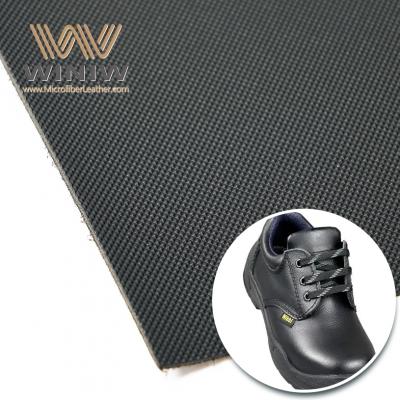 Synthetic Leather Microfiber TPU Labor Footwear Upper Material