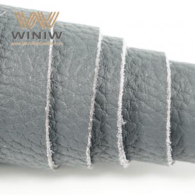 China Leading 1.6mm Microfiber Artificial Vegan Leather Automotive Fabric Supplier
